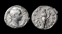 Severus Alexander, Denarius, Aequitas reverse